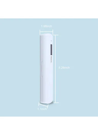 Mirror Design Intelligent UV Light Toothbrush Sterilizer Case Portable Travel Toothbrush Holder Cleaner Household Brush Holder