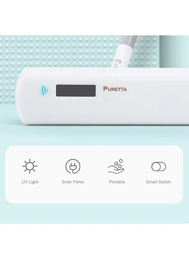 Mirror Design Intelligent UV Light Toothbrush Sterilizer Case Portable Travel Toothbrush Holder Cleaner Household Brush Holder