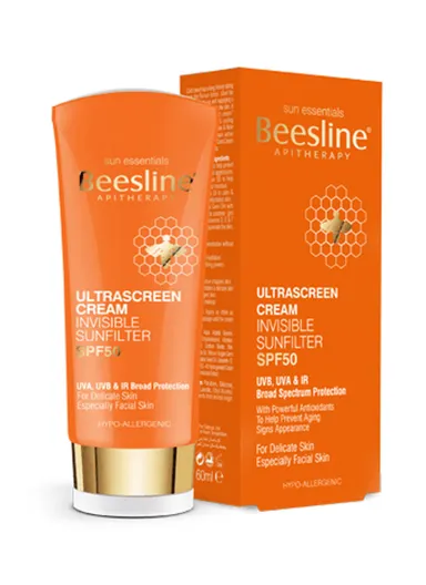60ml Invisible Sunfilter Ultrascreeen Cream SPF50