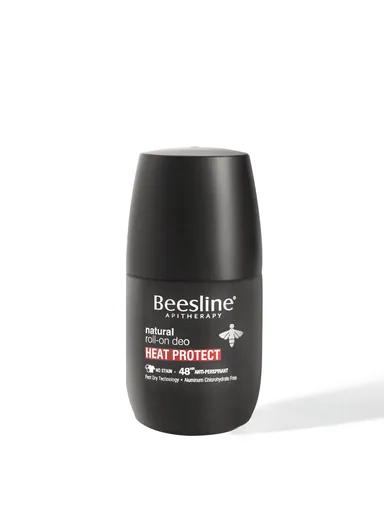 50ml Natural Roll-On Deodorant For Men - Heat Protect