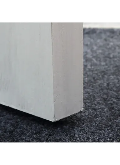 50x80cm Simple Style Non-Slip Door Entrance Mat Dust-proof Floor Rug Carpet - Dark Grey