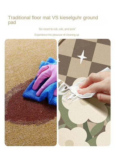 50x80cm Bathroom Mat Water Absorbants Absorbant Not Slip Floor Floor - Style C