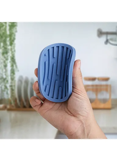 Round Thick Silicone Mug Coaster Non-Slip Heat-Resistant Water Bottle Cup Drink Mat Pad (D10 x H0.5)cm - Pink