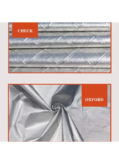 Outdoor Protection Full Car Covers UV Snow Cover Sunshade Waterproof Dustproof Case For SUV (L510 x W200 x H175)cm - Black / L