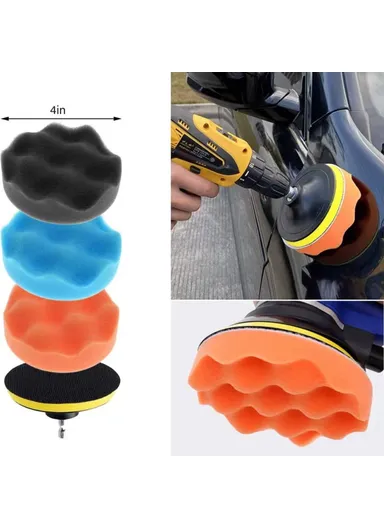 32Pcs / Set Car Cleaning Kit Car Interior Washing Tool Set Drill Brush Attachment Gifts For Cleaning Wheels, Interior, Exterior