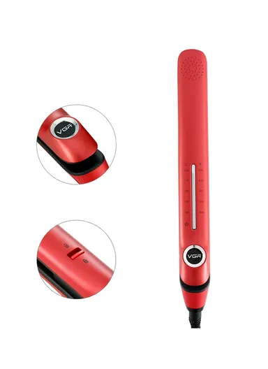 43-47W 230°C Digital LED Display Professional Adjustable Temperature Hair Straightener V-566R