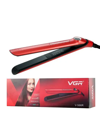 43-47W 230°C Digital LED Display Professional Adjustable Temperature Hair Straightener V-566R