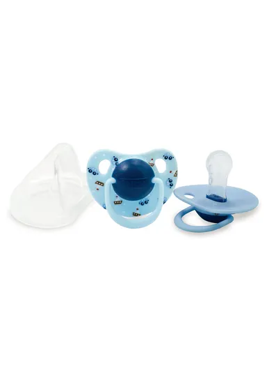 Optimal Round Nipple Silicone Pacifier 0+ OPB-0106