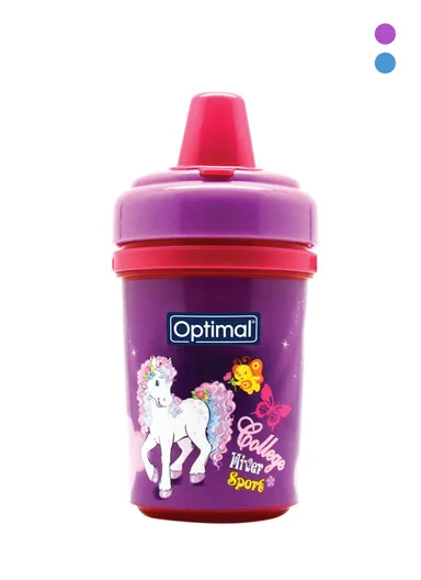 Silicone Spout Plastic Cup 300ml