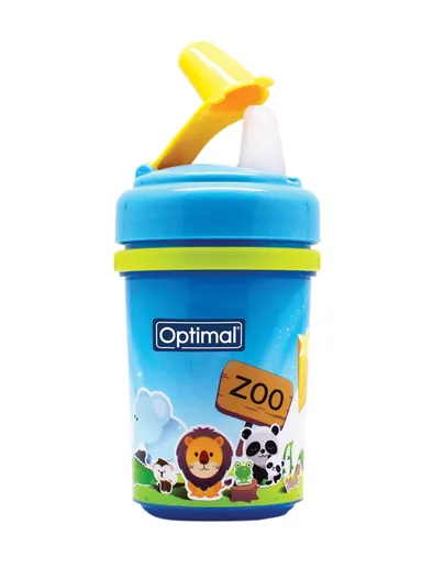 Silicone Spout Plastic Cup 300ml