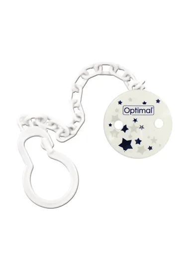 Optimal Pacifier Holders With Plastic Clip