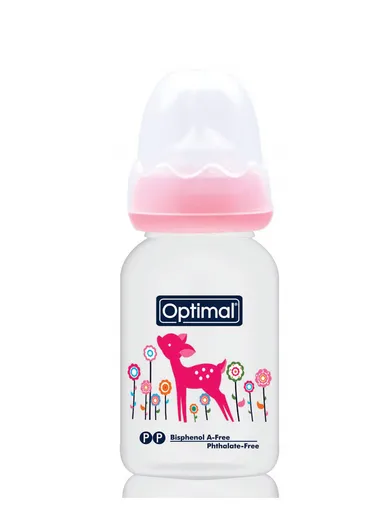Optimal Long and Slim Feeding Bottle Suitable for Teeth 140ml