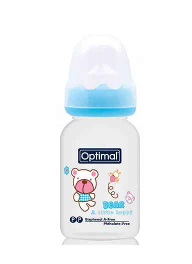 Optimal Long and Slim Feeding Bottle Suitable for Teeth 140ml