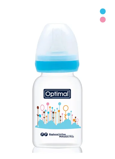 Optimal Long and Slim Feeding Bottle Suitable for Teeth 140ml
