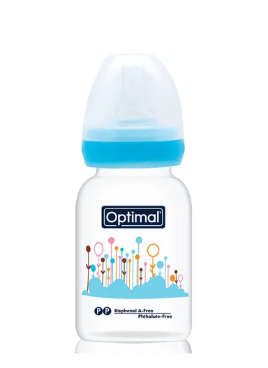 Optimal Long and Slim Feeding Bottle Suitable for Teeth 140ml