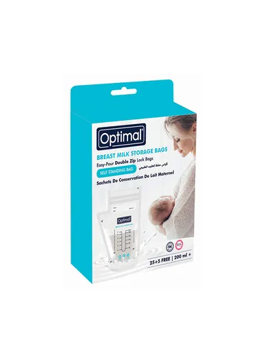 Optimal Breast Milk Storage Bags (30pcs)