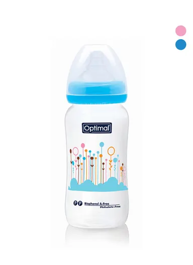 Optimal PP Wide Neck Feeding Bottle 300ml