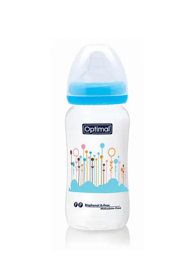 Optimal PP Wide Neck Feeding Bottle 300ml