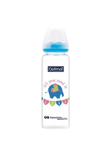 Optimal Glass Feeding Bottle 240 Ml