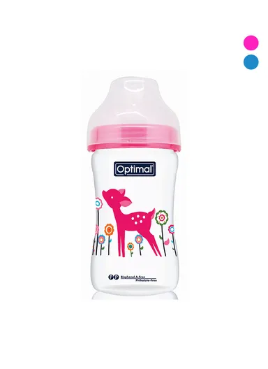 Optimal Feeding Bottle Plastic 240ml OPB-0102