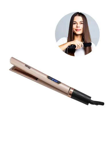 40-45W Professional Hair Straightener With LED Display 10349 (L9.5 x W2.5)cm